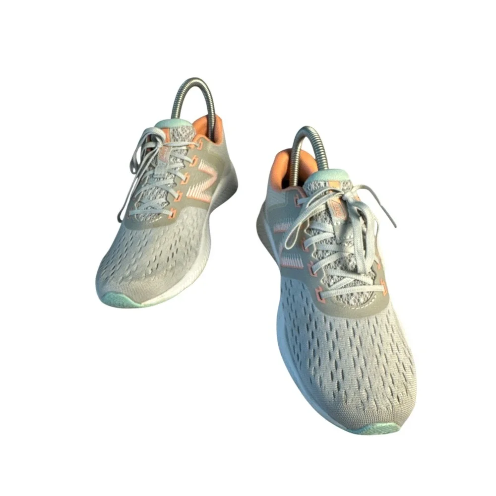 New Balance DRFT v1 Running Shoes Sneakers Grey Ginger Pink Women Size 7.5‎